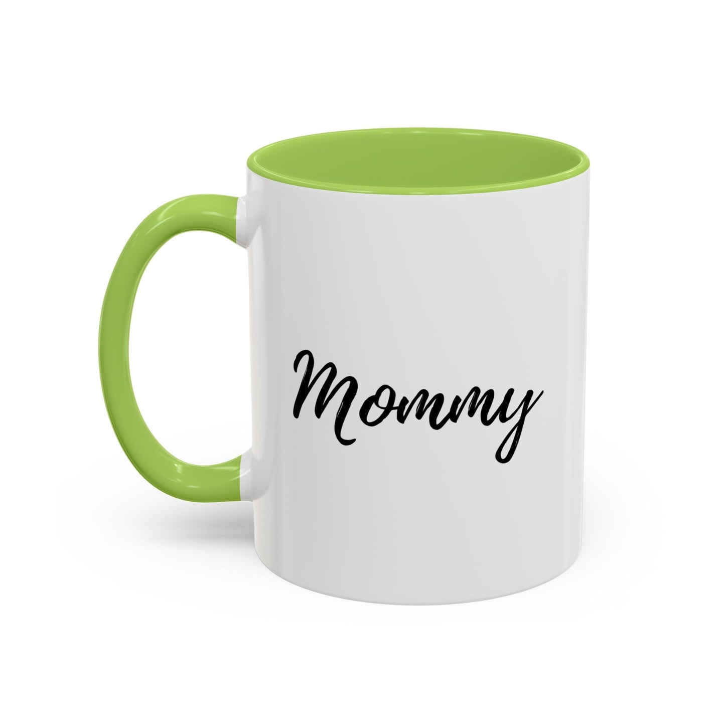 Mommy Script Accent Coffee Mug — Mother's Day Gift for New Moms