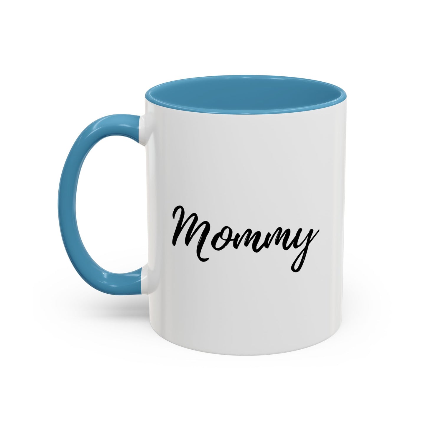 Mommy Script Accent Coffee Mug — Mother's Day Gift for New Moms