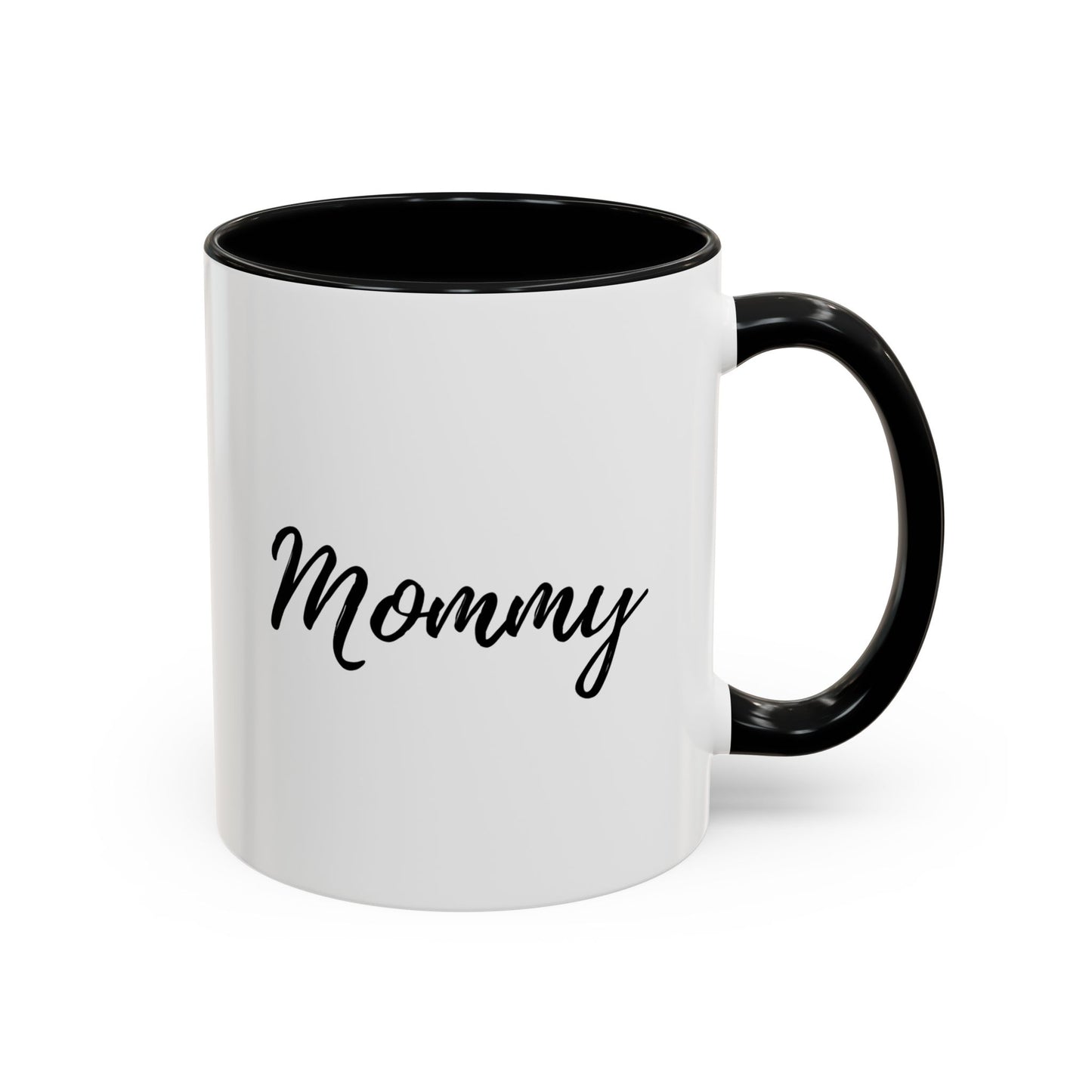 Mommy Script Accent Coffee Mug — Mother's Day Gift for New Moms