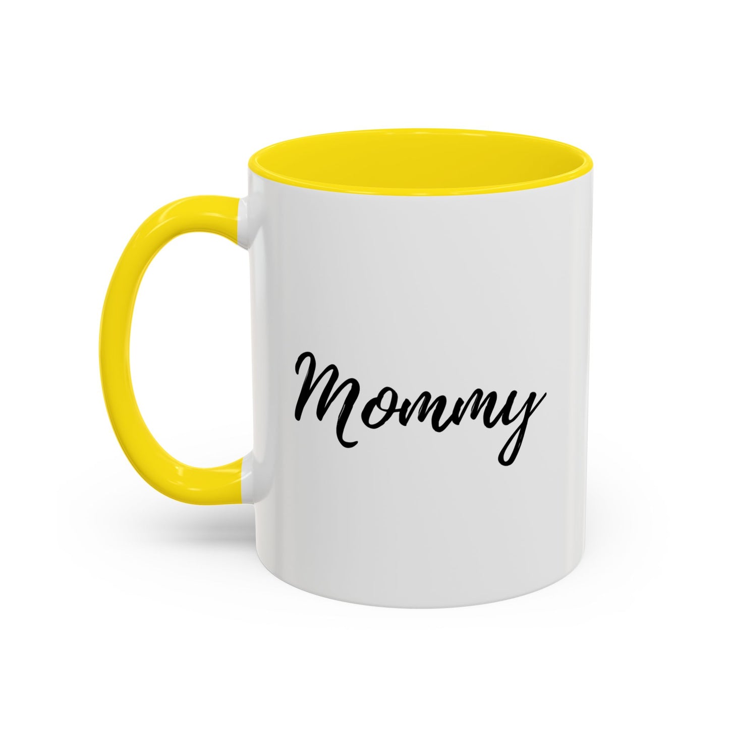Mommy Script Accent Coffee Mug — Mother's Day Gift for New Moms