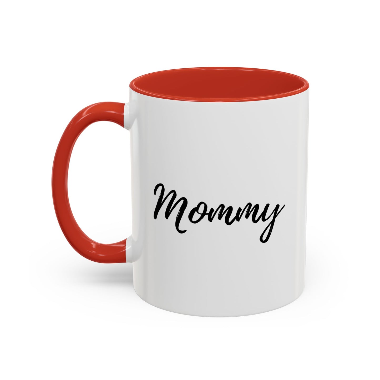 Mommy Script Accent Coffee Mug — Mother's Day Gift for New Moms
